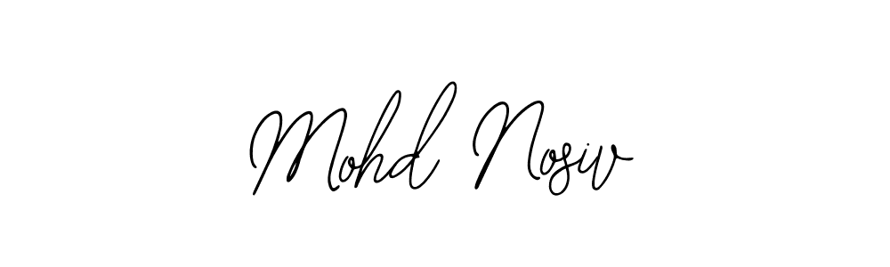See photos of Mohd Nosiv official signature by Spectra . Check more albums & portfolios. Read reviews & check more about Bearetta-2O07w font. Mohd Nosiv signature style 12 images and pictures png