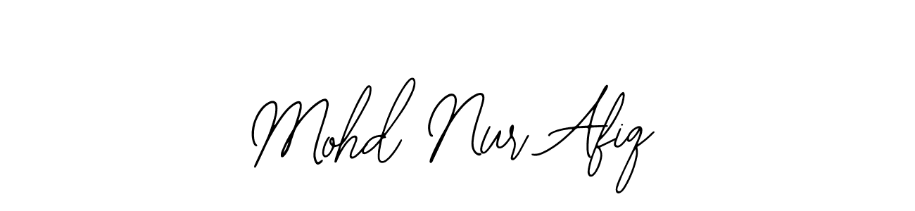 Make a beautiful signature design for name Mohd Nur Afiq. Use this online signature maker to create a handwritten signature for free. Mohd Nur Afiq signature style 12 images and pictures png