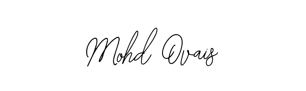 How to make Mohd Ovais name signature. Use Bearetta-2O07w style for creating short signs online. This is the latest handwritten sign. Mohd Ovais signature style 12 images and pictures png