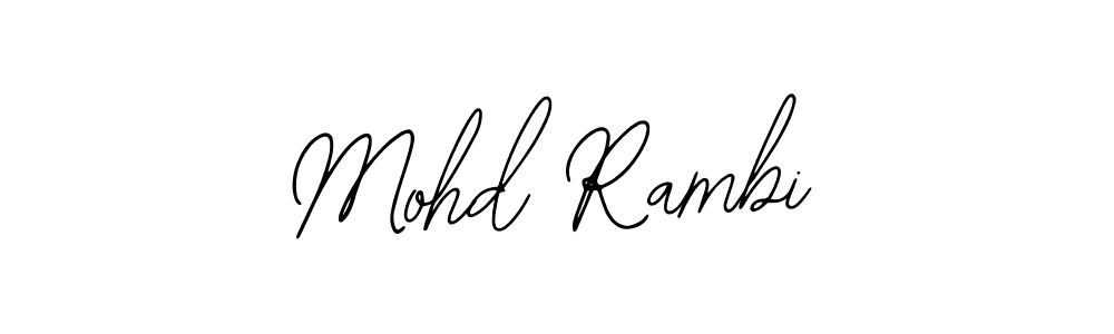 Also You can easily find your signature by using the search form. We will create Mohd Rambi name handwritten signature images for you free of cost using Bearetta-2O07w sign style. Mohd Rambi signature style 12 images and pictures png