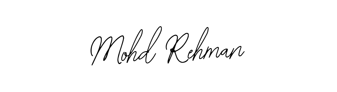Bearetta-2O07w is a professional signature style that is perfect for those who want to add a touch of class to their signature. It is also a great choice for those who want to make their signature more unique. Get Mohd Rehman name to fancy signature for free. Mohd Rehman signature style 12 images and pictures png