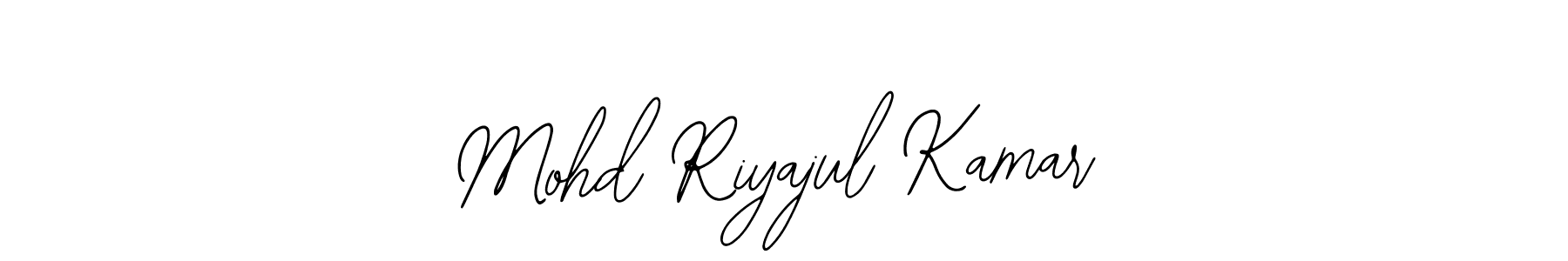 Also we have Mohd Riyajul Kamar name is the best signature style. Create professional handwritten signature collection using Bearetta-2O07w autograph style. Mohd Riyajul Kamar signature style 12 images and pictures png