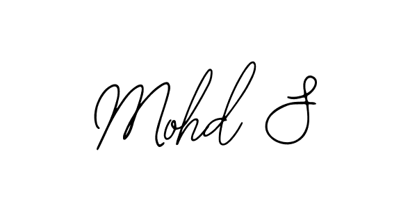 Also we have Mohd S name is the best signature style. Create professional handwritten signature collection using Bearetta-2O07w autograph style. Mohd S signature style 12 images and pictures png