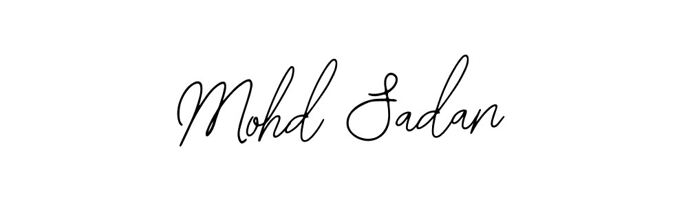 Create a beautiful signature design for name Mohd Sadan. With this signature (Bearetta-2O07w) fonts, you can make a handwritten signature for free. Mohd Sadan signature style 12 images and pictures png