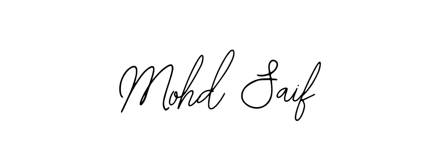 Make a beautiful signature design for name Mohd Saif. Use this online signature maker to create a handwritten signature for free. Mohd Saif signature style 12 images and pictures png