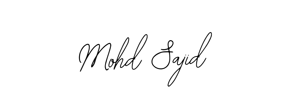 How to Draw Mohd Sajid signature style? Bearetta-2O07w is a latest design signature styles for name Mohd Sajid. Mohd Sajid signature style 12 images and pictures png