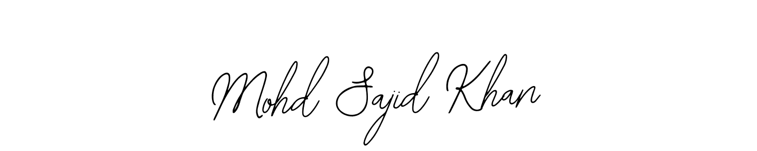 Once you've used our free online signature maker to create your best signature Bearetta-2O07w style, it's time to enjoy all of the benefits that Mohd Sajid Khan name signing documents. Mohd Sajid Khan signature style 12 images and pictures png