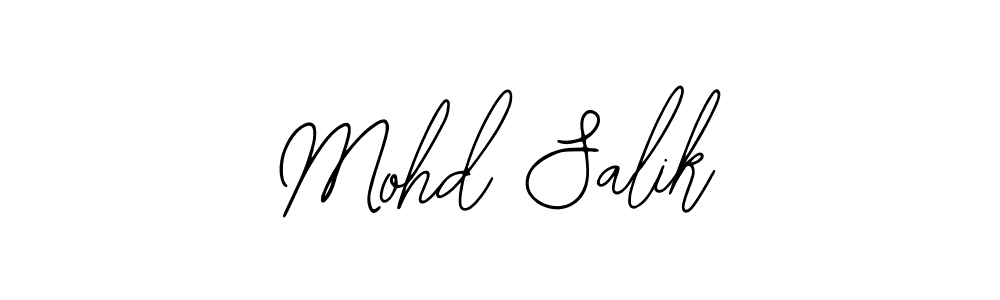 Similarly Bearetta-2O07w is the best handwritten signature design. Signature creator online .You can use it as an online autograph creator for name Mohd Salik. Mohd Salik signature style 12 images and pictures png
