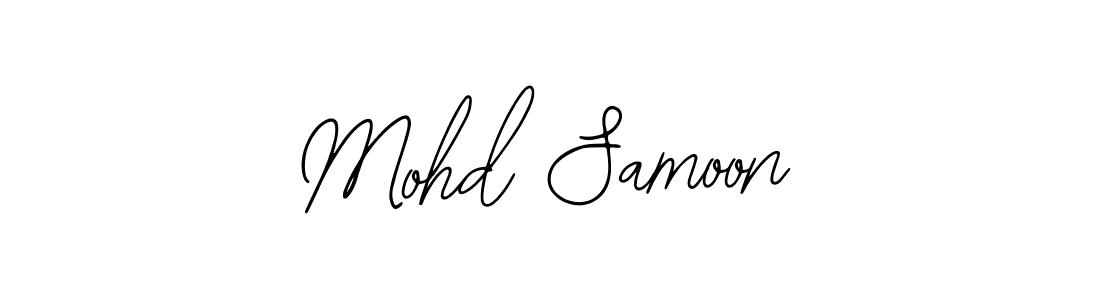 Mohd Samoon stylish signature style. Best Handwritten Sign (Bearetta-2O07w) for my name. Handwritten Signature Collection Ideas for my name Mohd Samoon. Mohd Samoon signature style 12 images and pictures png