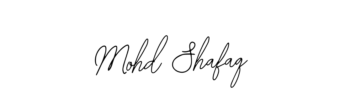 if you are searching for the best signature style for your name Mohd Shafaq. so please give up your signature search. here we have designed multiple signature styles  using Bearetta-2O07w. Mohd Shafaq signature style 12 images and pictures png