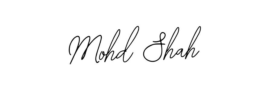 Make a beautiful signature design for name Mohd Shah. With this signature (Bearetta-2O07w) style, you can create a handwritten signature for free. Mohd Shah signature style 12 images and pictures png