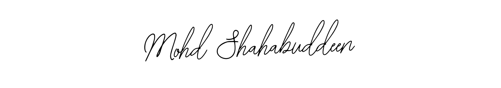 Make a beautiful signature design for name Mohd Shahabuddeen. With this signature (Bearetta-2O07w) style, you can create a handwritten signature for free. Mohd Shahabuddeen signature style 12 images and pictures png