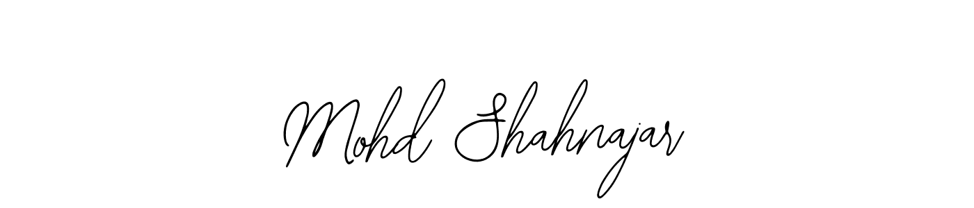 Mohd Shahnajar stylish signature style. Best Handwritten Sign (Bearetta-2O07w) for my name. Handwritten Signature Collection Ideas for my name Mohd Shahnajar. Mohd Shahnajar signature style 12 images and pictures png