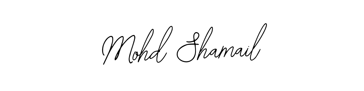 Also You can easily find your signature by using the search form. We will create Mohd Shamail name handwritten signature images for you free of cost using Bearetta-2O07w sign style. Mohd Shamail signature style 12 images and pictures png