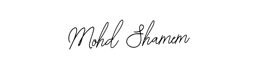You should practise on your own different ways (Bearetta-2O07w) to write your name (Mohd Shamem) in signature. don't let someone else do it for you. Mohd Shamem signature style 12 images and pictures png