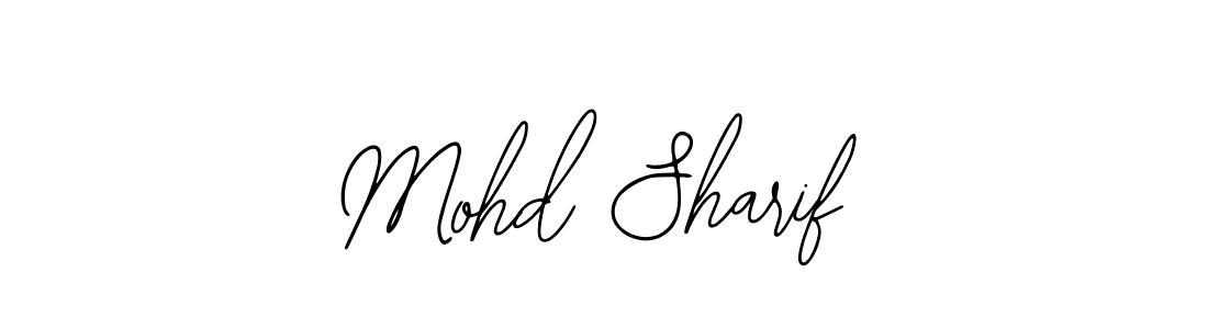 Create a beautiful signature design for name Mohd Sharif. With this signature (Bearetta-2O07w) fonts, you can make a handwritten signature for free. Mohd Sharif signature style 12 images and pictures png