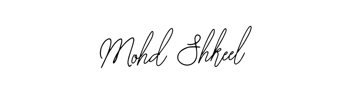 How to make Mohd Shkeel name signature. Use Bearetta-2O07w style for creating short signs online. This is the latest handwritten sign. Mohd Shkeel signature style 12 images and pictures png