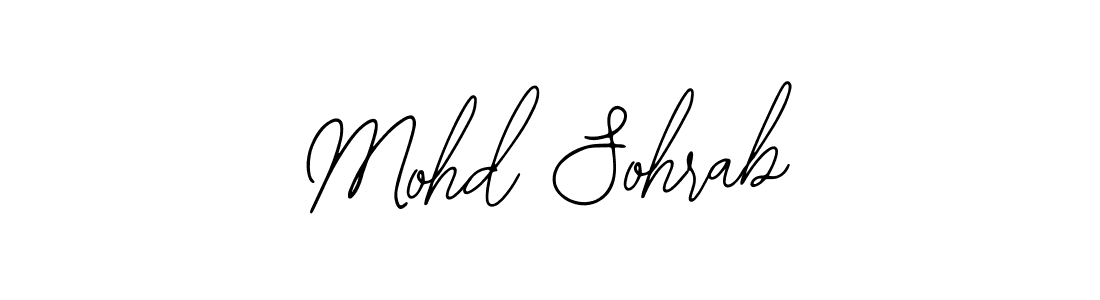 Similarly Bearetta-2O07w is the best handwritten signature design. Signature creator online .You can use it as an online autograph creator for name Mohd Sohrab. Mohd Sohrab signature style 12 images and pictures png