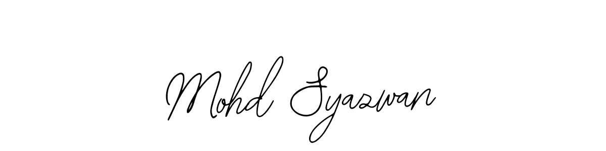 Make a beautiful signature design for name Mohd Syazwan. Use this online signature maker to create a handwritten signature for free. Mohd Syazwan signature style 12 images and pictures png