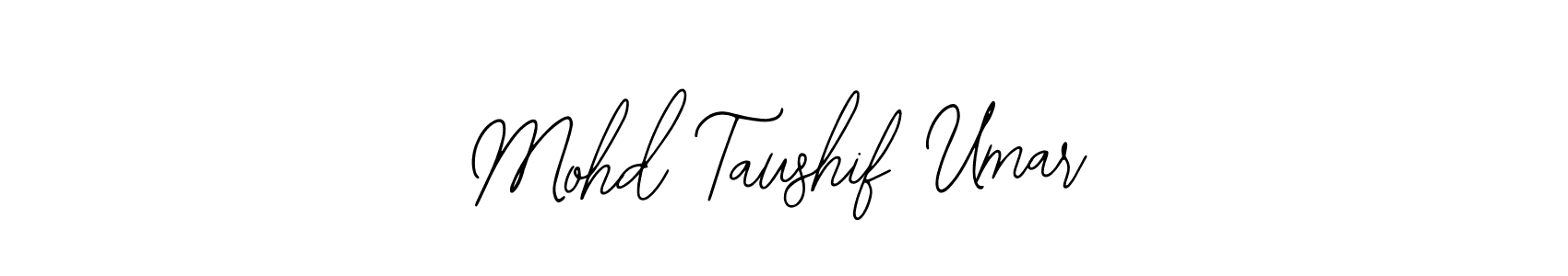 Design your own signature with our free online signature maker. With this signature software, you can create a handwritten (Bearetta-2O07w) signature for name Mohd Taushif Umar. Mohd Taushif Umar signature style 12 images and pictures png