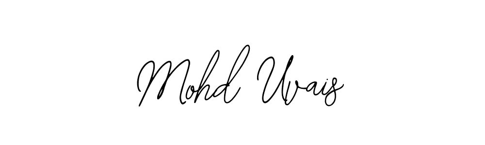 Also we have Mohd Uvais name is the best signature style. Create professional handwritten signature collection using Bearetta-2O07w autograph style. Mohd Uvais signature style 12 images and pictures png