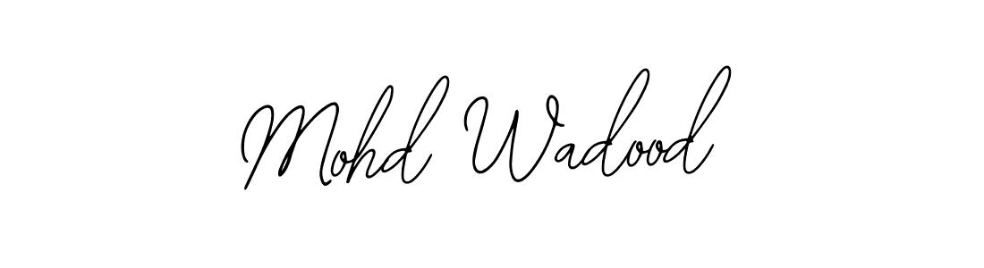 Make a beautiful signature design for name Mohd Wadood. Use this online signature maker to create a handwritten signature for free. Mohd Wadood signature style 12 images and pictures png