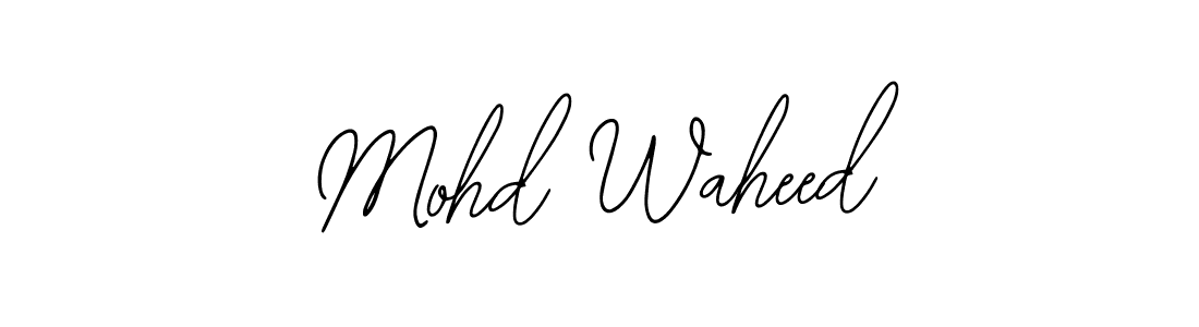 Similarly Bearetta-2O07w is the best handwritten signature design. Signature creator online .You can use it as an online autograph creator for name Mohd Waheed. Mohd Waheed signature style 12 images and pictures png