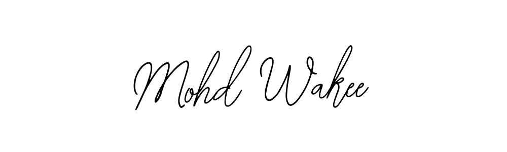 It looks lik you need a new signature style for name Mohd Wakee. Design unique handwritten (Bearetta-2O07w) signature with our free signature maker in just a few clicks. Mohd Wakee signature style 12 images and pictures png