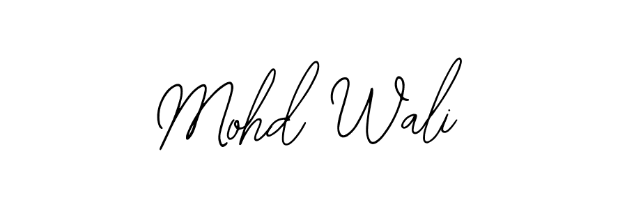 Create a beautiful signature design for name Mohd Wali. With this signature (Bearetta-2O07w) fonts, you can make a handwritten signature for free. Mohd Wali signature style 12 images and pictures png