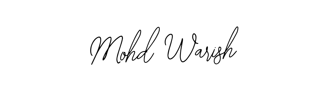 Similarly Bearetta-2O07w is the best handwritten signature design. Signature creator online .You can use it as an online autograph creator for name Mohd Warish. Mohd Warish signature style 12 images and pictures png
