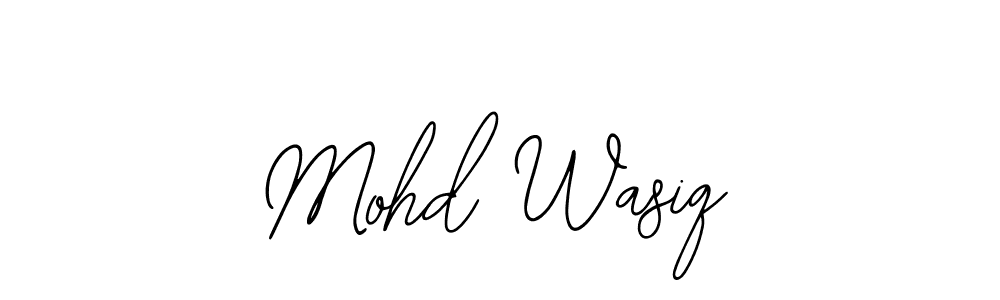 This is the best signature style for the Mohd Wasiq name. Also you like these signature font (Bearetta-2O07w). Mix name signature. Mohd Wasiq signature style 12 images and pictures png