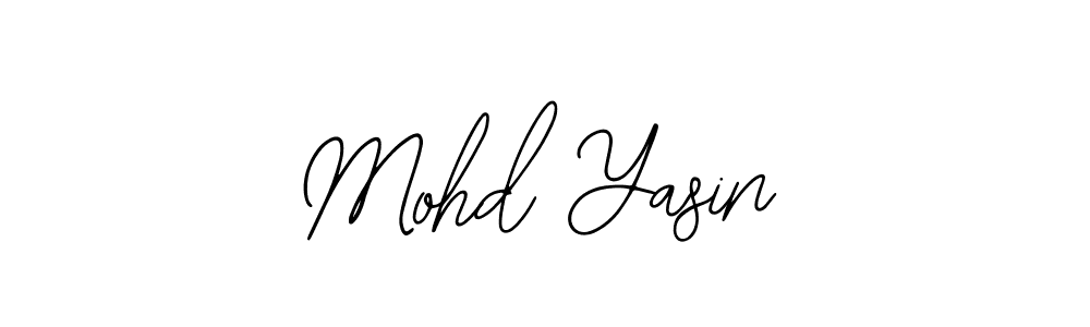 It looks lik you need a new signature style for name Mohd Yasin. Design unique handwritten (Bearetta-2O07w) signature with our free signature maker in just a few clicks. Mohd Yasin signature style 12 images and pictures png