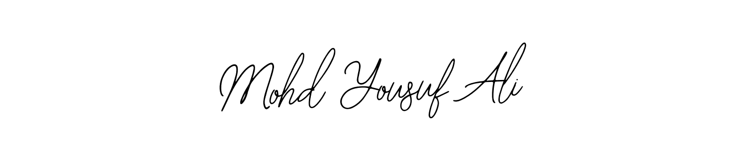 Make a short Mohd Yousuf Ali signature style. Manage your documents anywhere anytime using Bearetta-2O07w. Create and add eSignatures, submit forms, share and send files easily. Mohd Yousuf Ali signature style 12 images and pictures png