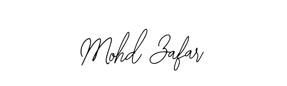 How to Draw Mohd Zafar signature style? Bearetta-2O07w is a latest design signature styles for name Mohd Zafar. Mohd Zafar signature style 12 images and pictures png