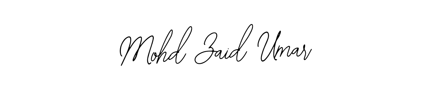 How to Draw Mohd Zaid Umar signature style? Bearetta-2O07w is a latest design signature styles for name Mohd Zaid Umar. Mohd Zaid Umar signature style 12 images and pictures png