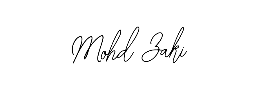 Mohd Zaki stylish signature style. Best Handwritten Sign (Bearetta-2O07w) for my name. Handwritten Signature Collection Ideas for my name Mohd Zaki. Mohd Zaki signature style 12 images and pictures png
