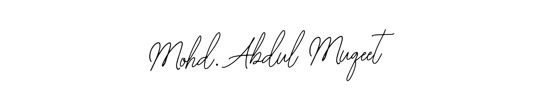 Similarly Bearetta-2O07w is the best handwritten signature design. Signature creator online .You can use it as an online autograph creator for name Mohd. Abdul Muqeet. Mohd. Abdul Muqeet signature style 12 images and pictures png