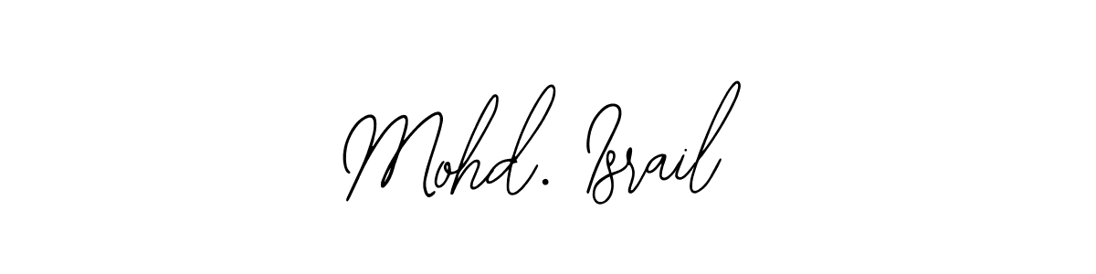 Mohd. Israil stylish signature style. Best Handwritten Sign (Bearetta-2O07w) for my name. Handwritten Signature Collection Ideas for my name Mohd. Israil. Mohd. Israil signature style 12 images and pictures png