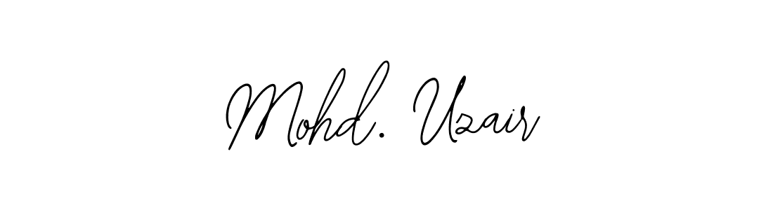 Use a signature maker to create a handwritten signature online. With this signature software, you can design (Bearetta-2O07w) your own signature for name Mohd. Uzair. Mohd. Uzair signature style 12 images and pictures png