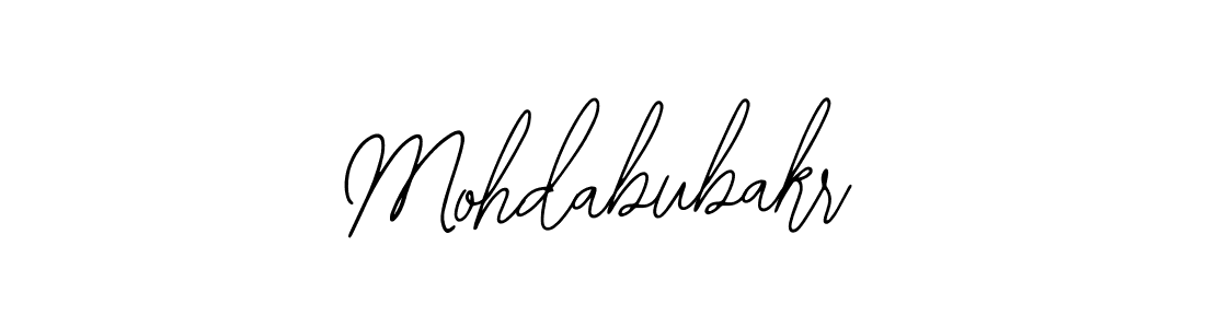 The best way (Bearetta-2O07w) to make a short signature is to pick only two or three words in your name. The name Mohdabubakr include a total of six letters. For converting this name. Mohdabubakr signature style 12 images and pictures png