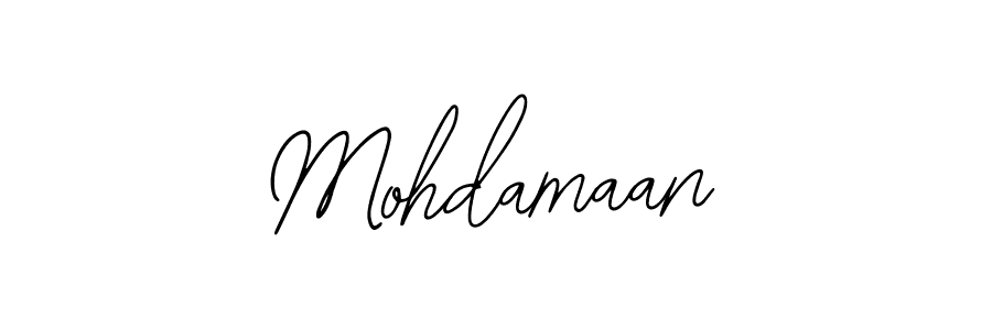 How to make Mohdamaan signature? Bearetta-2O07w is a professional autograph style. Create handwritten signature for Mohdamaan name. Mohdamaan signature style 12 images and pictures png