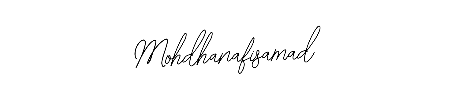 Design your own signature with our free online signature maker. With this signature software, you can create a handwritten (Bearetta-2O07w) signature for name Mohdhanafisamad. Mohdhanafisamad signature style 12 images and pictures png