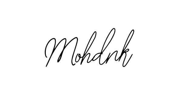 How to make Mohdnk signature? Bearetta-2O07w is a professional autograph style. Create handwritten signature for Mohdnk name. Mohdnk signature style 12 images and pictures png