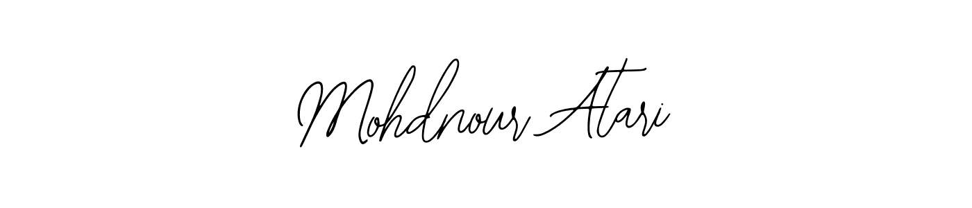 The best way (Bearetta-2O07w) to make a short signature is to pick only two or three words in your name. The name Mohdnour Atari include a total of six letters. For converting this name. Mohdnour Atari signature style 12 images and pictures png