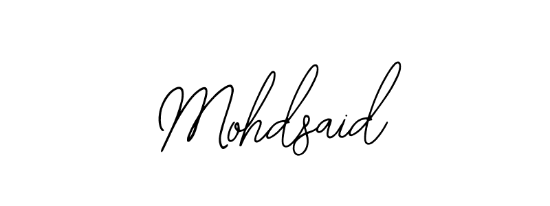 Best and Professional Signature Style for Mohdsaid. Bearetta-2O07w Best Signature Style Collection. Mohdsaid signature style 12 images and pictures png