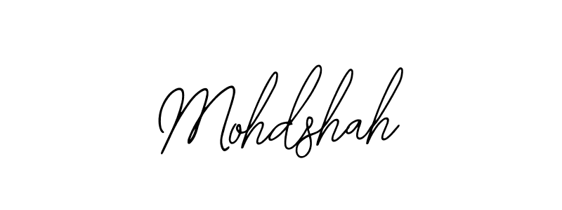 How to make Mohdshah signature? Bearetta-2O07w is a professional autograph style. Create handwritten signature for Mohdshah name. Mohdshah signature style 12 images and pictures png