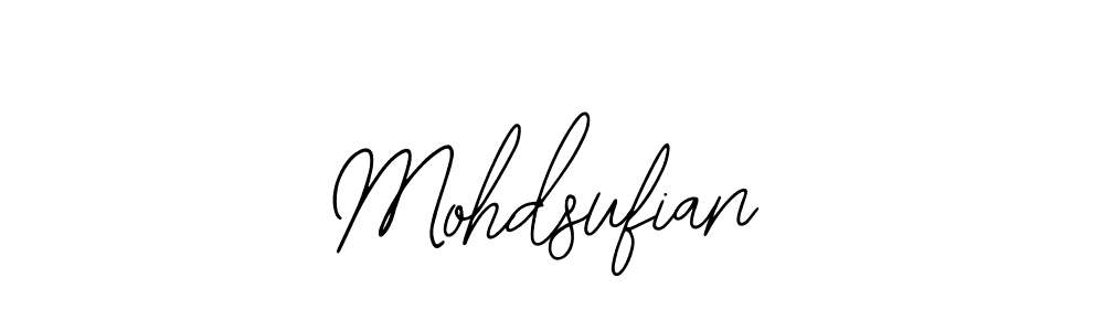 Similarly Bearetta-2O07w is the best handwritten signature design. Signature creator online .You can use it as an online autograph creator for name Mohdsufian. Mohdsufian signature style 12 images and pictures png