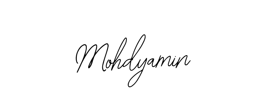 Similarly Bearetta-2O07w is the best handwritten signature design. Signature creator online .You can use it as an online autograph creator for name Mohdyamin. Mohdyamin signature style 12 images and pictures png