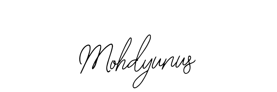 Create a beautiful signature design for name Mohdyunus. With this signature (Bearetta-2O07w) fonts, you can make a handwritten signature for free. Mohdyunus signature style 12 images and pictures png