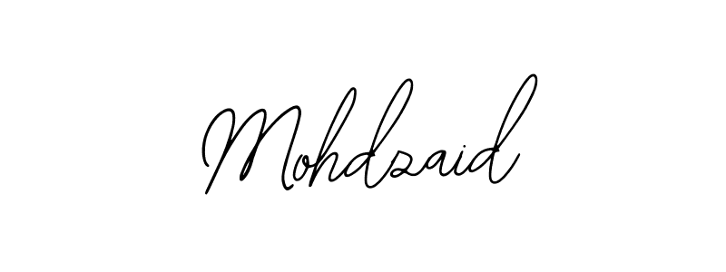 How to Draw Mohdzaid signature style? Bearetta-2O07w is a latest design signature styles for name Mohdzaid. Mohdzaid signature style 12 images and pictures png